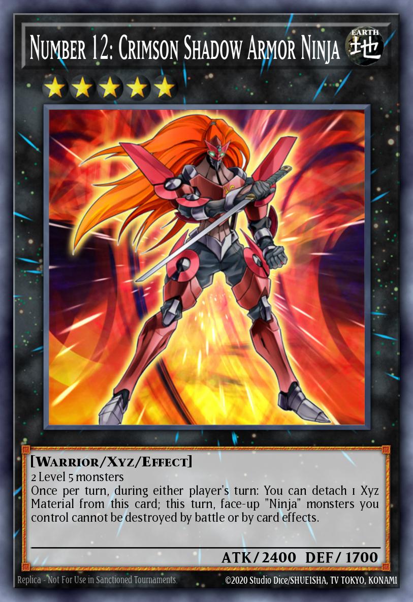 Number 12: Crimson Shadow Armor Ninja ORCS-EN042