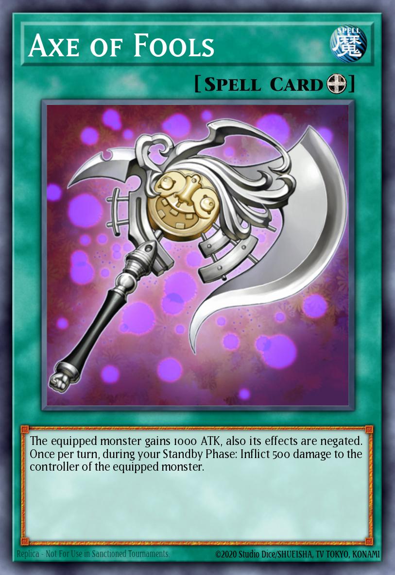 Axe of Fools BP02-EN161