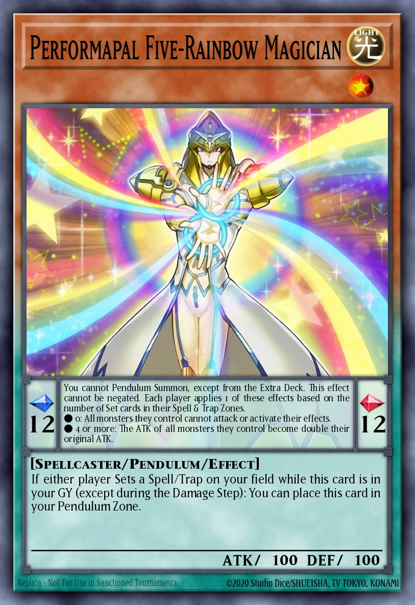 Performapal Five-Rainbow Magician BLLR-EN005
