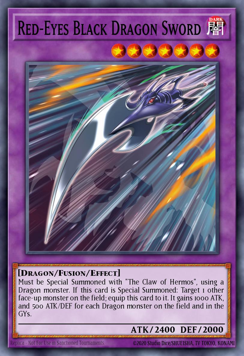 Red-Eyes Black Dragon Sword DRL2-EN012
