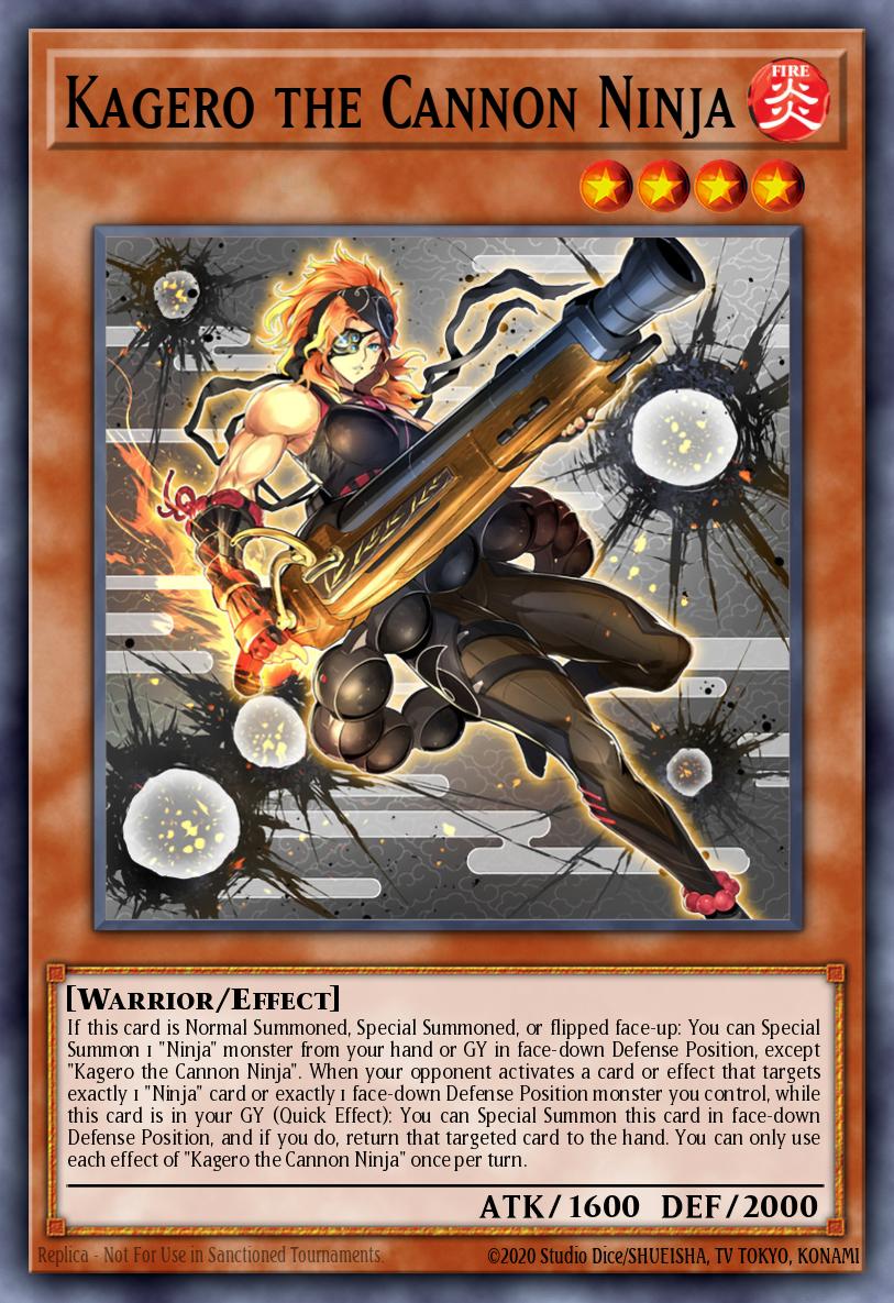 Kagero the Cannon Ninja MP23-EN169