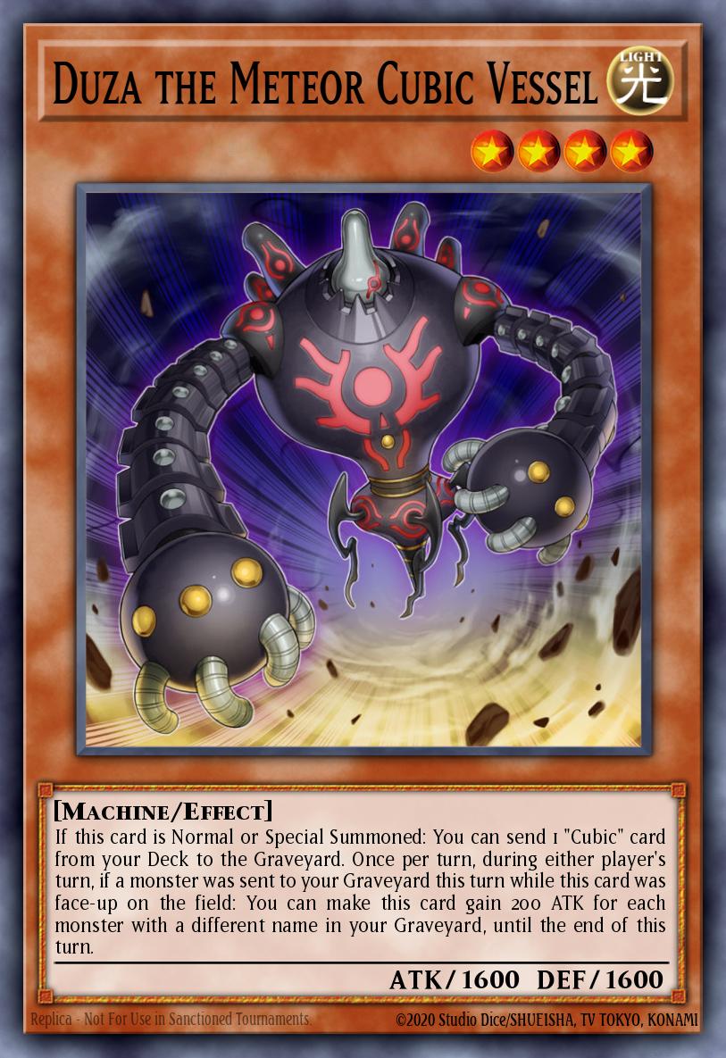 Duza the Meteor Cubic Vessel MVP1-ENSV1