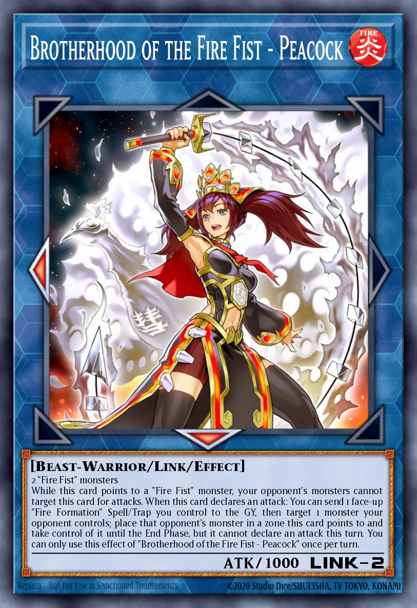 Brotherhood of the Fire Fist - Peacock FIGA-EN017
