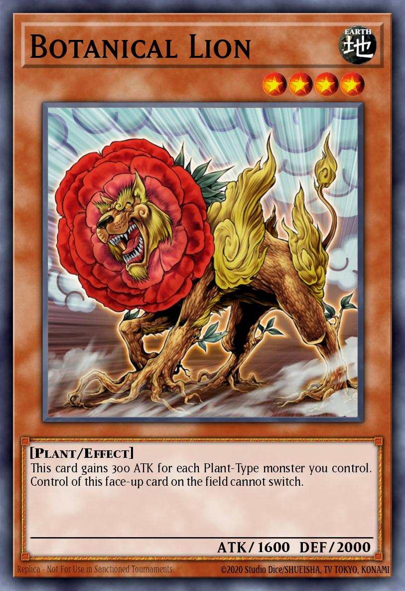 Botanical Lion BP02-EN074