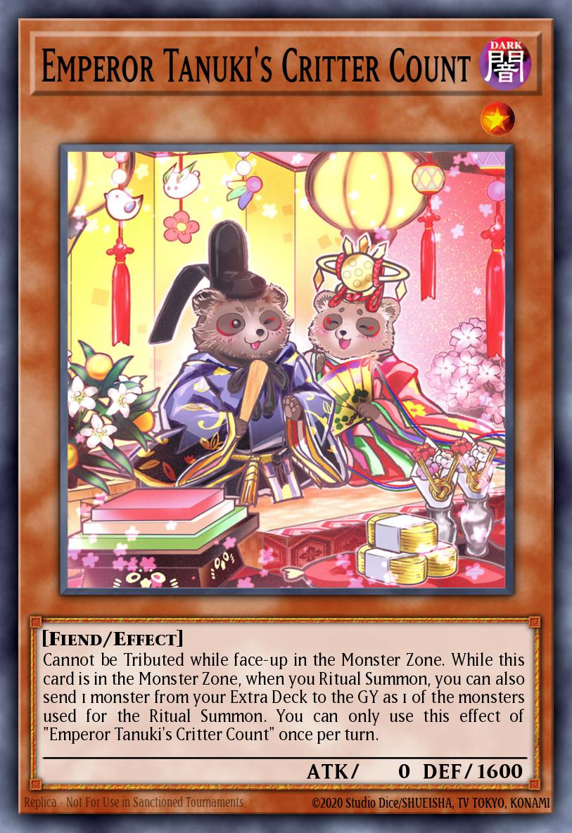 Emperor Tanuki's Critter Count MP24-EN156