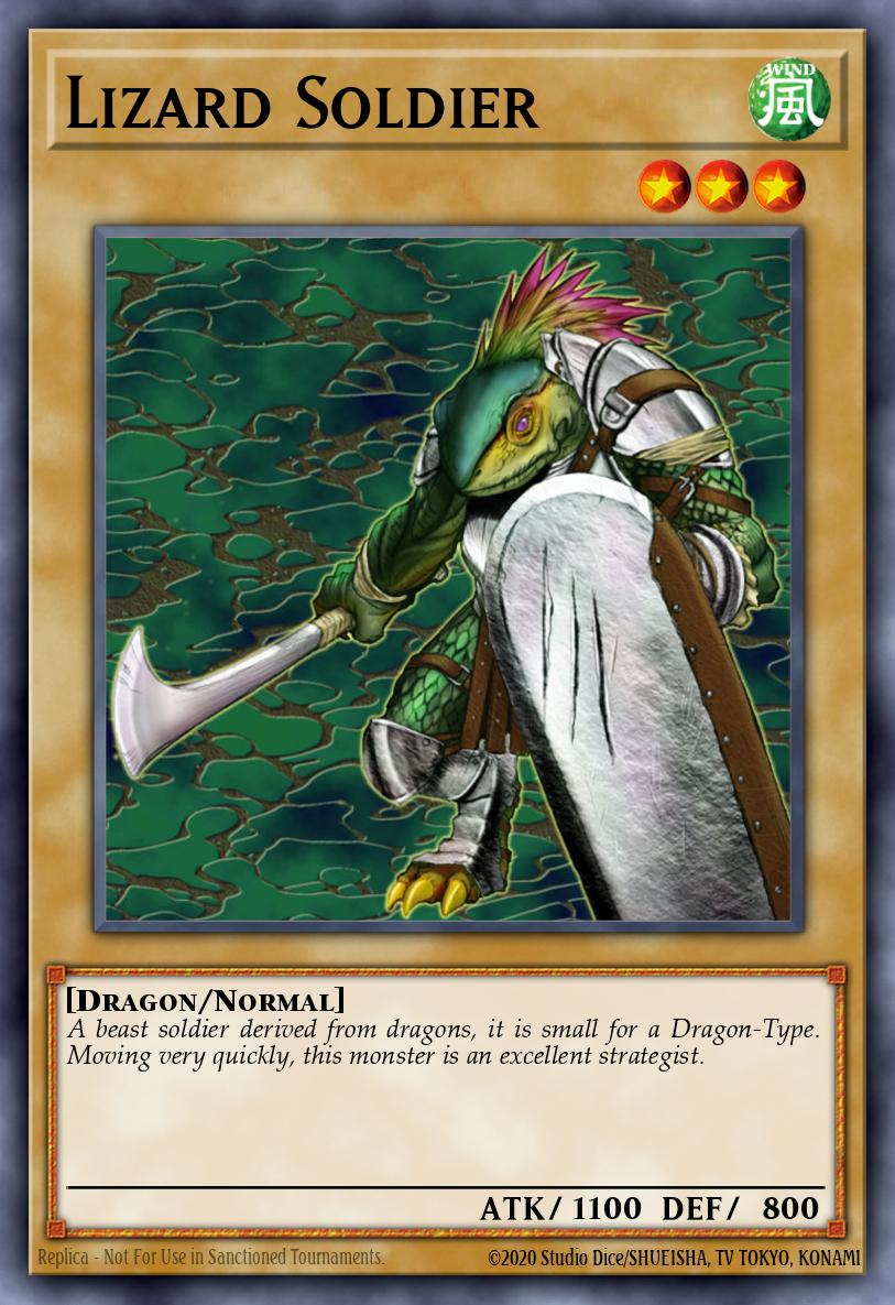 Lizard Soldier LOD-038