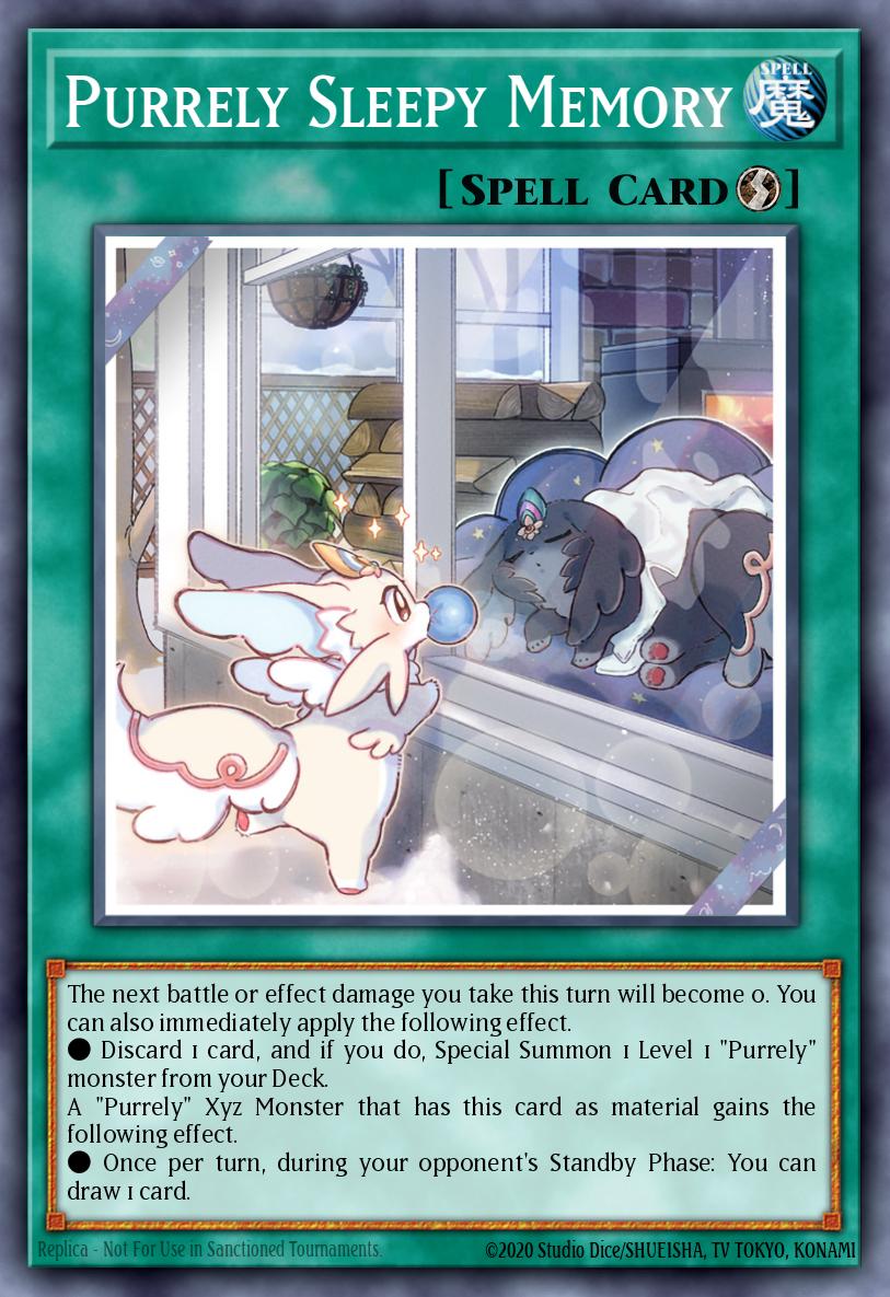 Purrely Sleepy Memory MP24-EN198