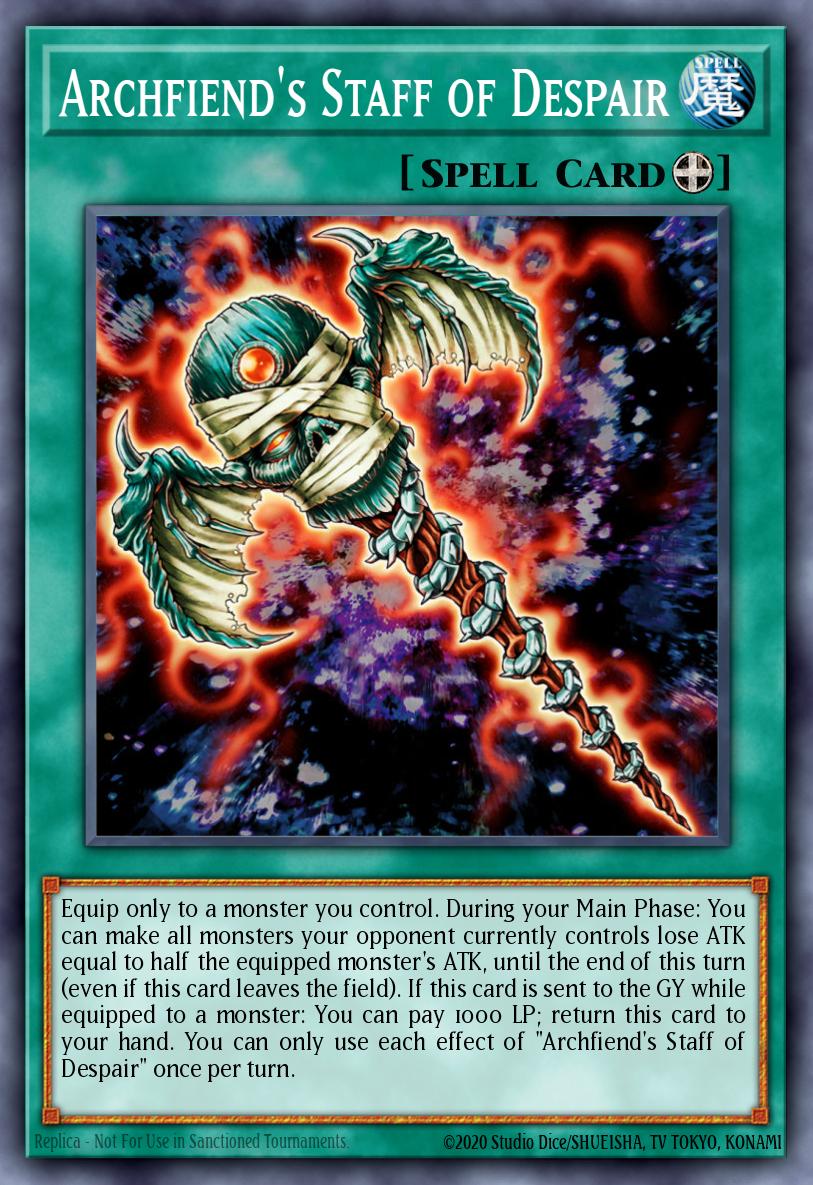 Archfiend's Staff of Despair MP22-EN036