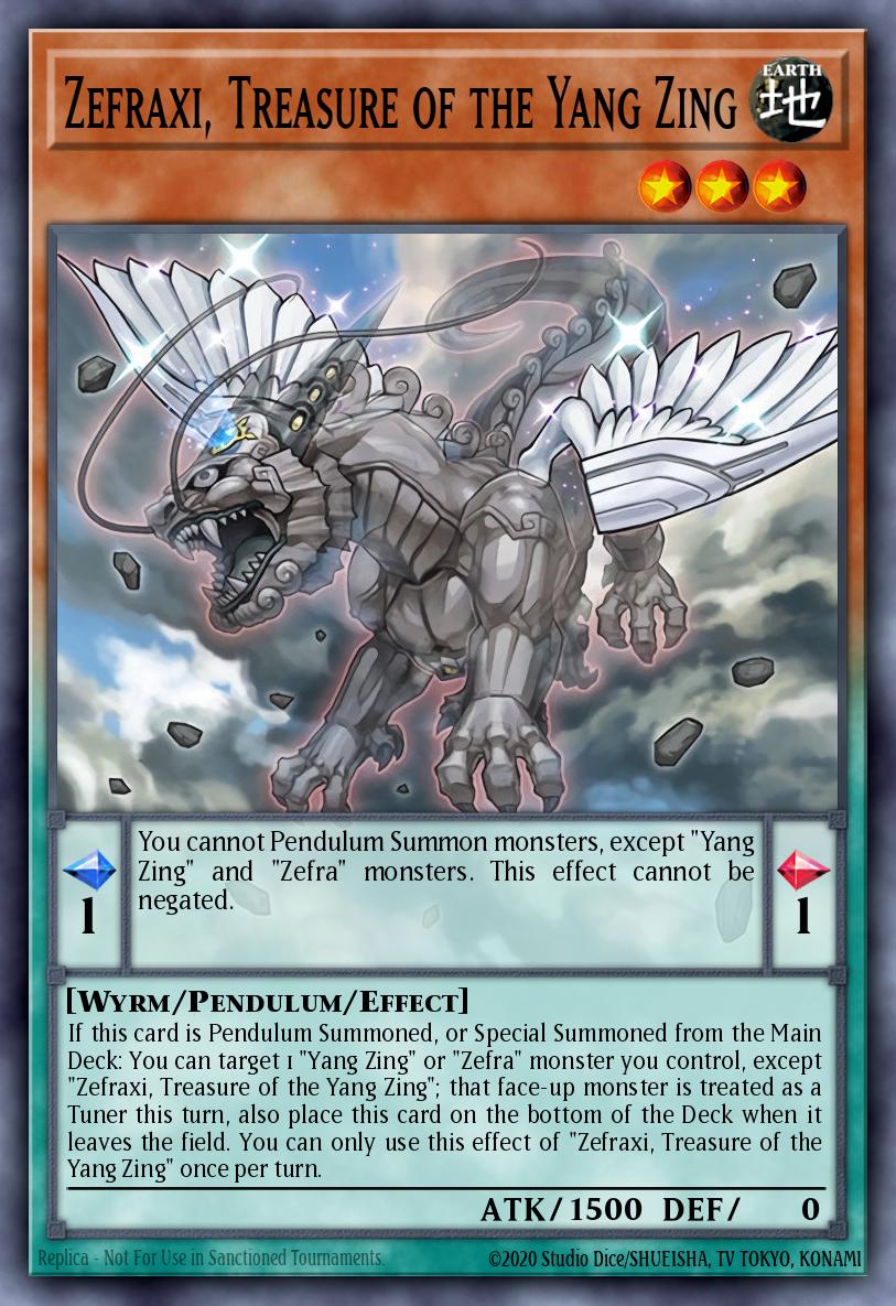 Zefraxi, Treasure of the Yang Zing CROS-EN024