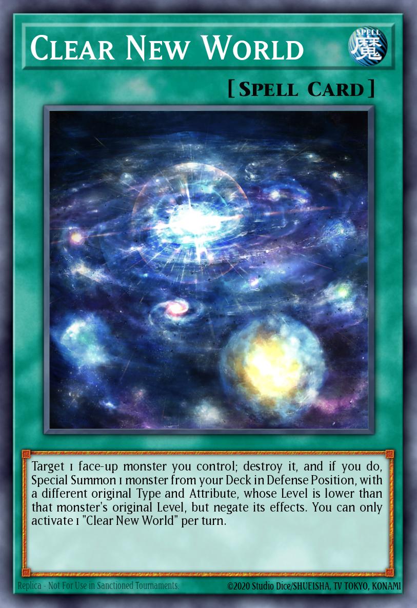 Clear New World MP23-EN034