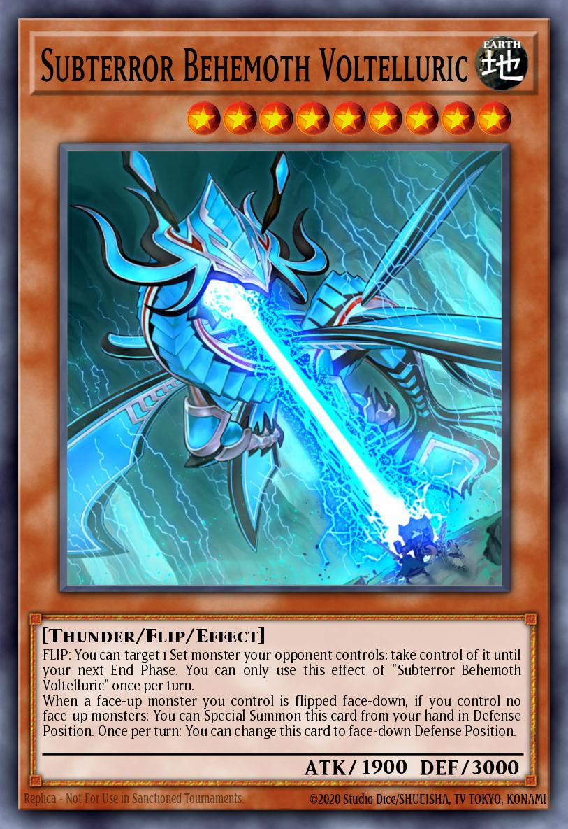 Subterror Behemoth Voltelluric RATE-EN084