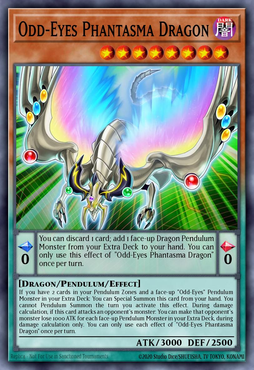 Odd-Eyes Phantasma Dragon BLCR-EN075