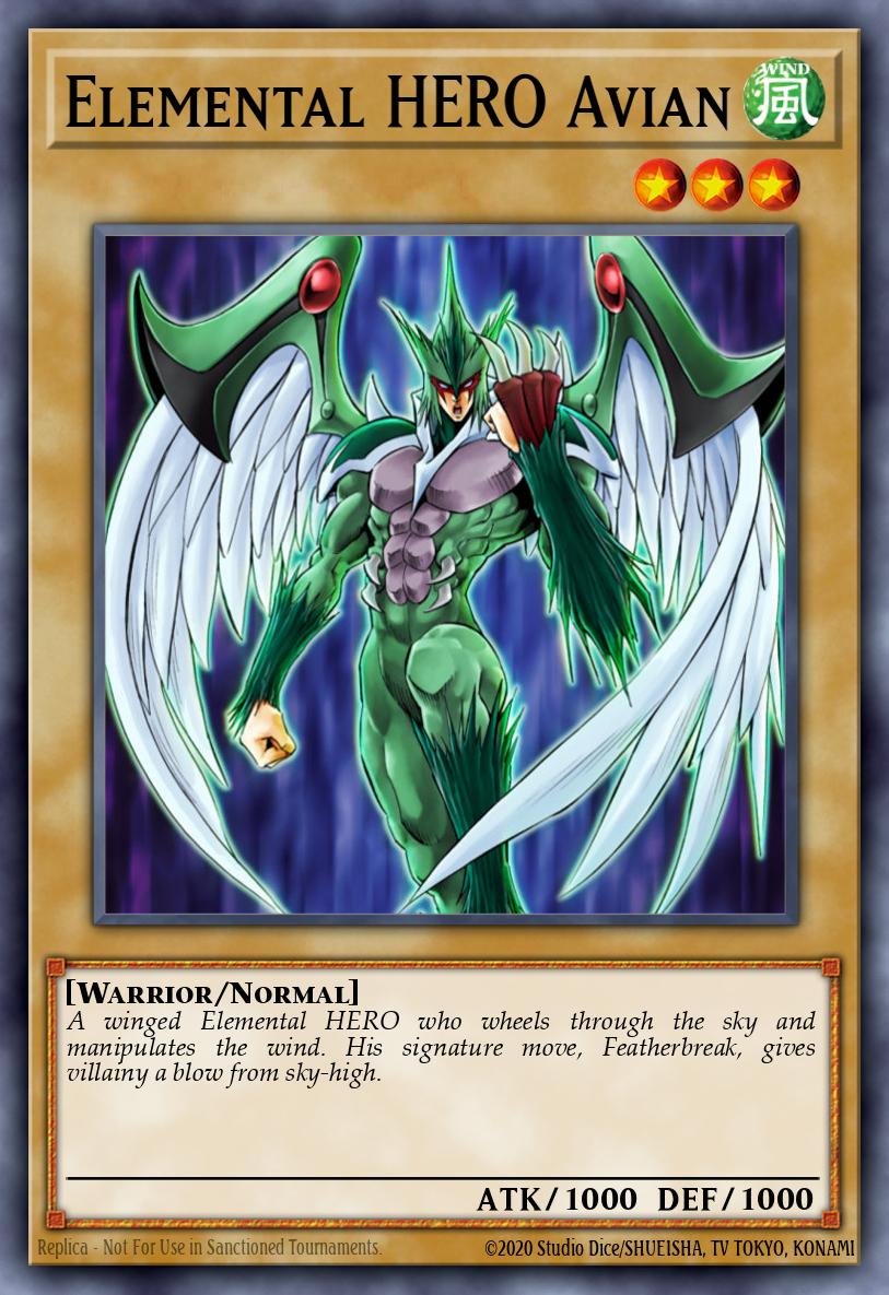 Elemental HERO Avian DR3-EN181