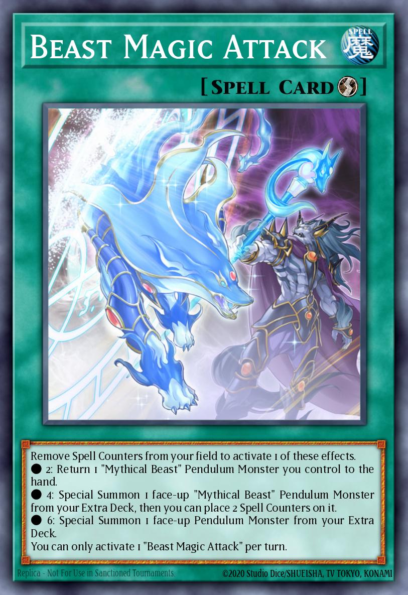 Beast Magic Attack MP19-EN121