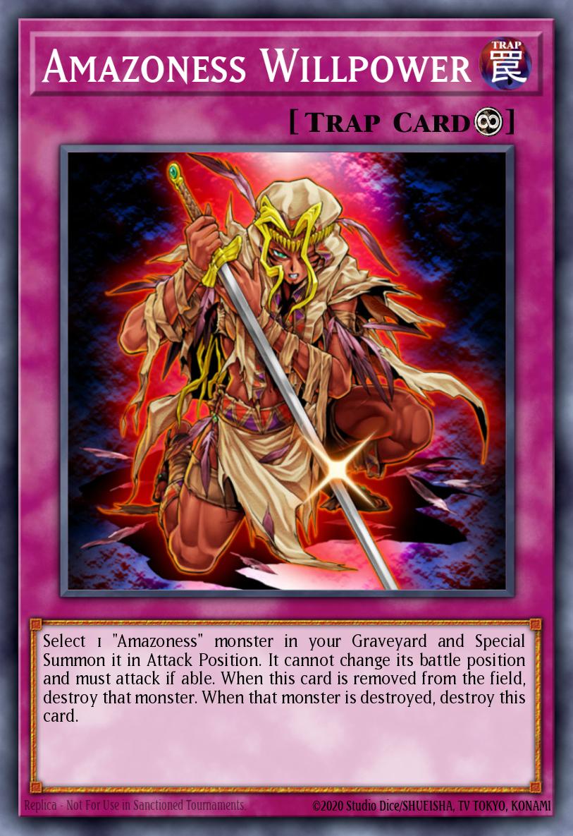 Amazoness Willpower DREV-EN072