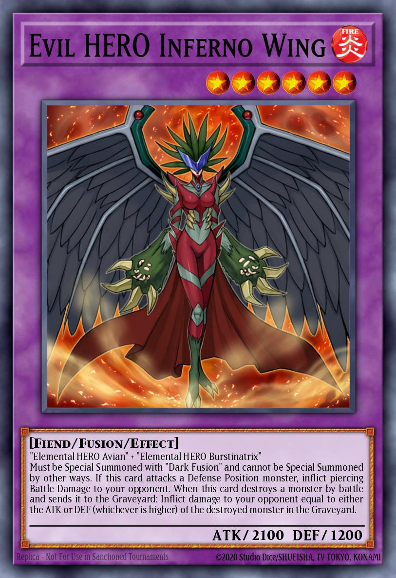 Evil HERO Inferno Wing GLAS-EN038