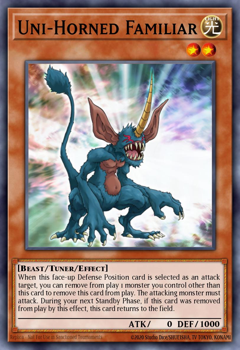 Uni-Horned Familiar DREV-EN009