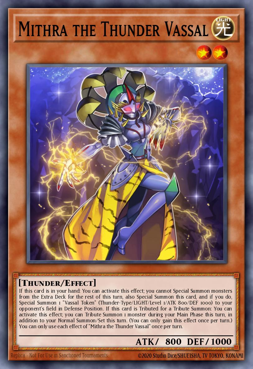 Mithra the Thunder Vassal SR01-EN011