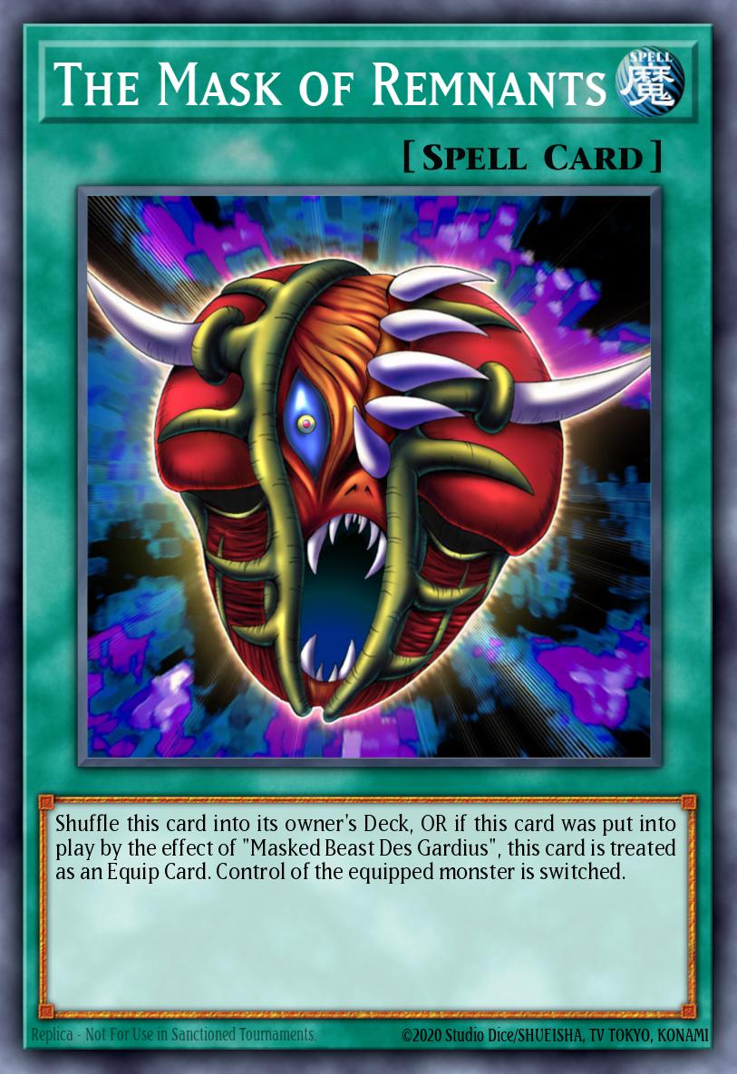 The Mask of Remnants SBCB-EN119