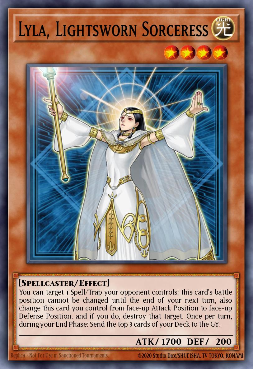 Lyla, Lightsworn Sorceress BLC1-EN055