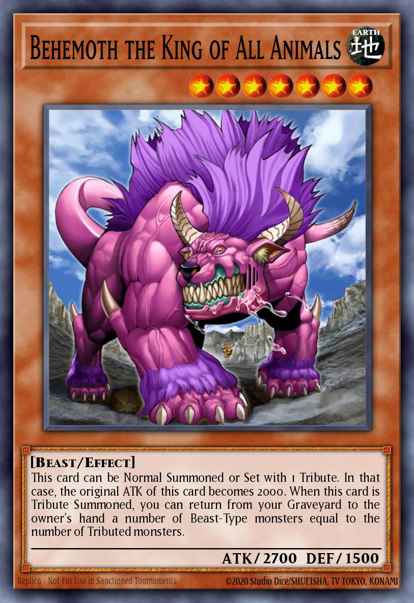 Behemoth the King of All Animals DR3-EN134