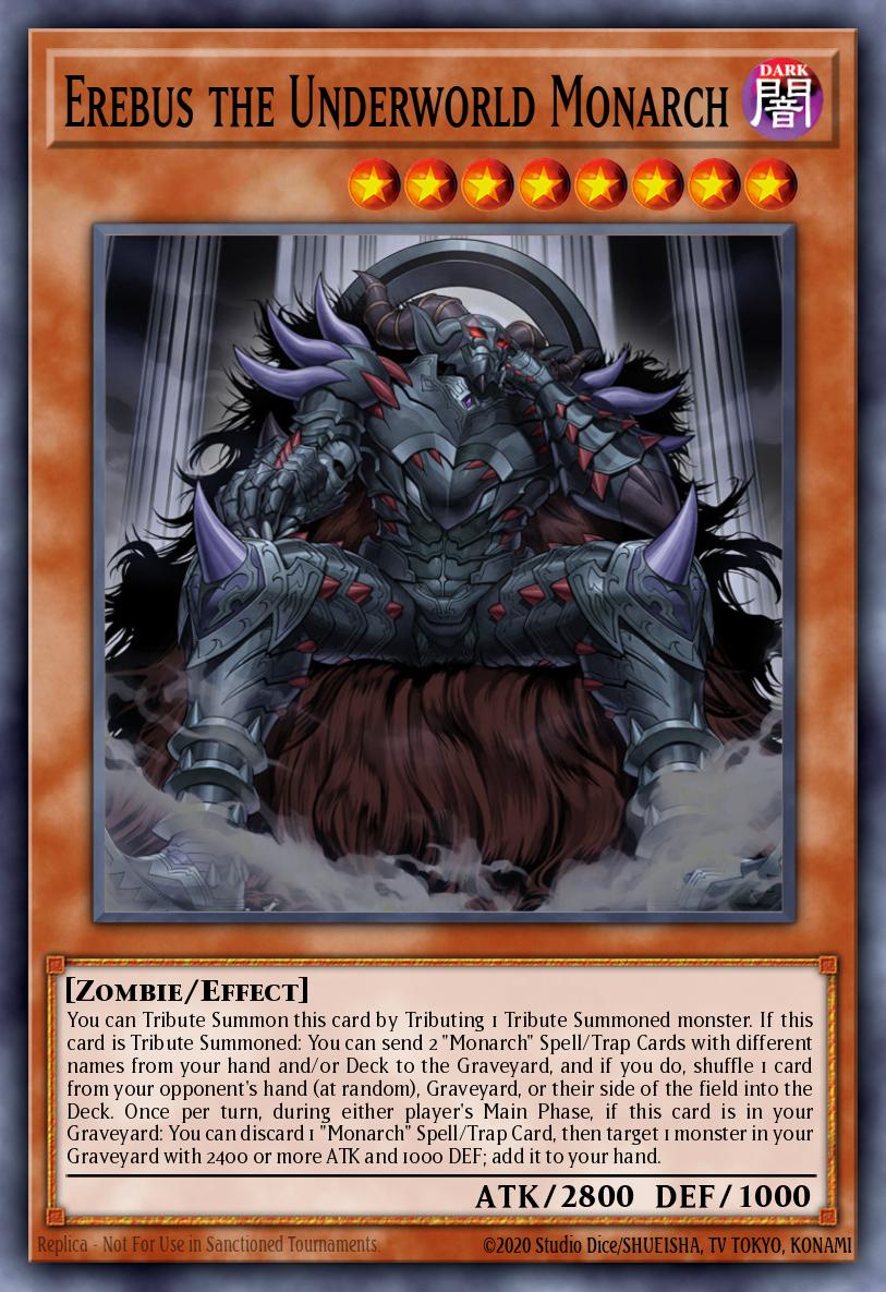 Erebus the Underworld Monarch SR01-EN001