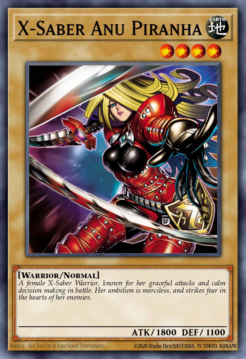 X-Saber Anu Piranha DT01-EN073