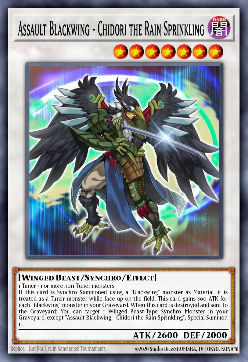 Assault Blackwing - Chidori the Rain Sprinkling SHVI-EN051