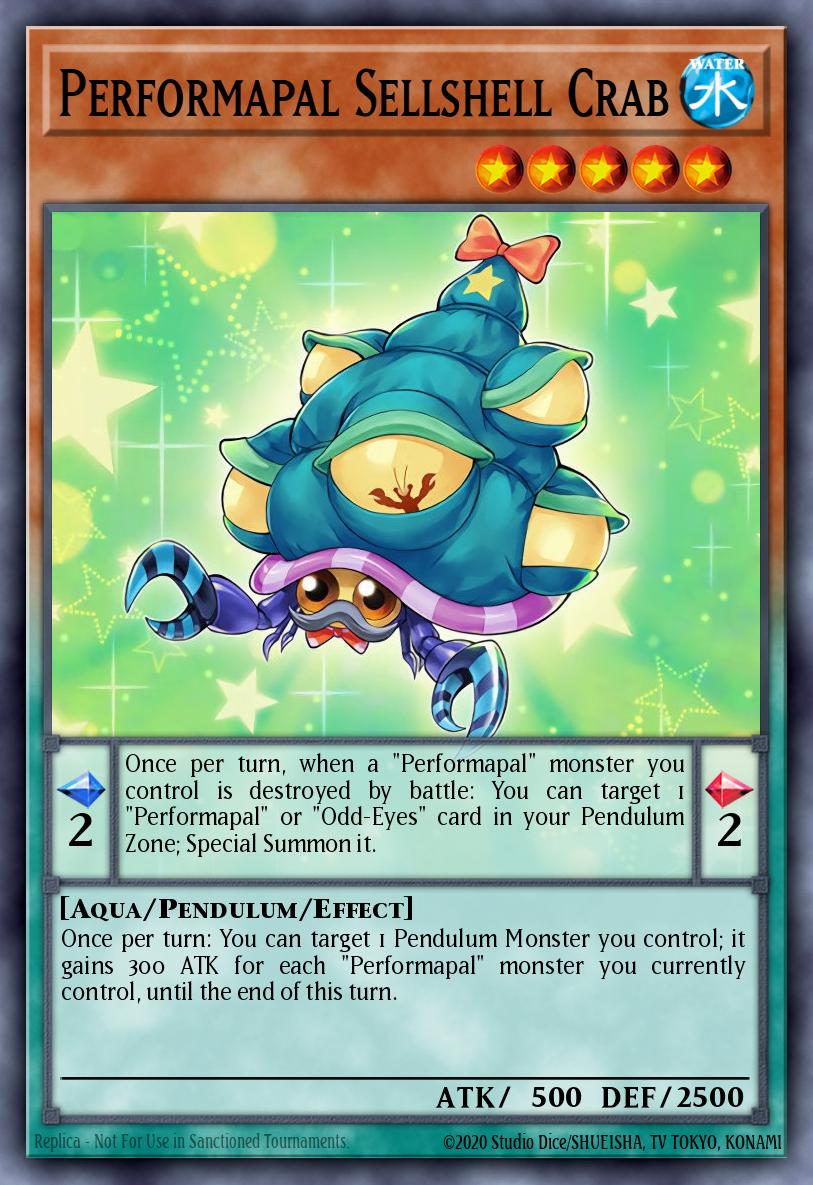 Performapal Sellshell Crab MP17-EN002