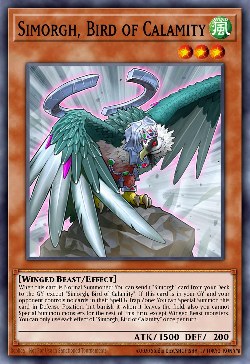 Simorgh, Bird of Calamity RIRA-EN019