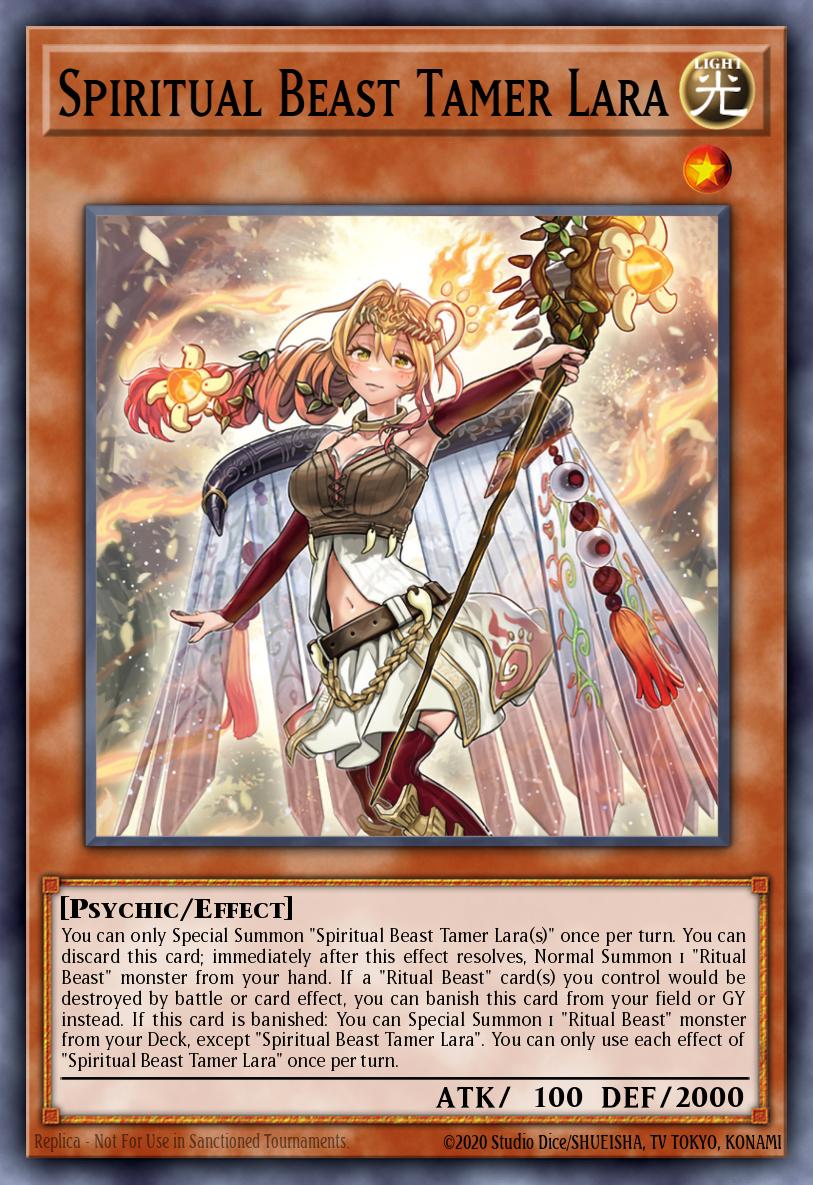 Spiritual Beast Tamer Lara BLTR-EN017