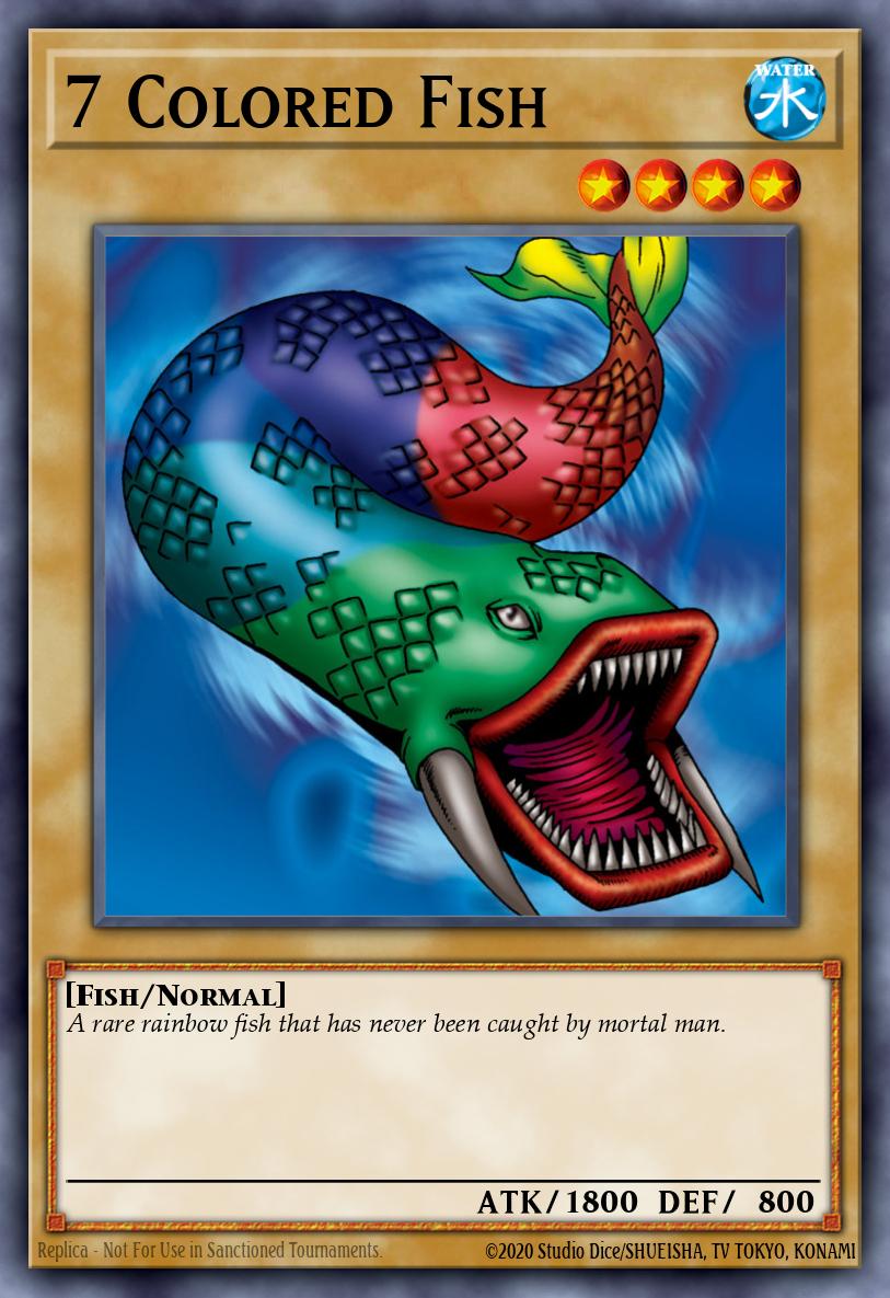 7 Colored Fish GLD1-EN001