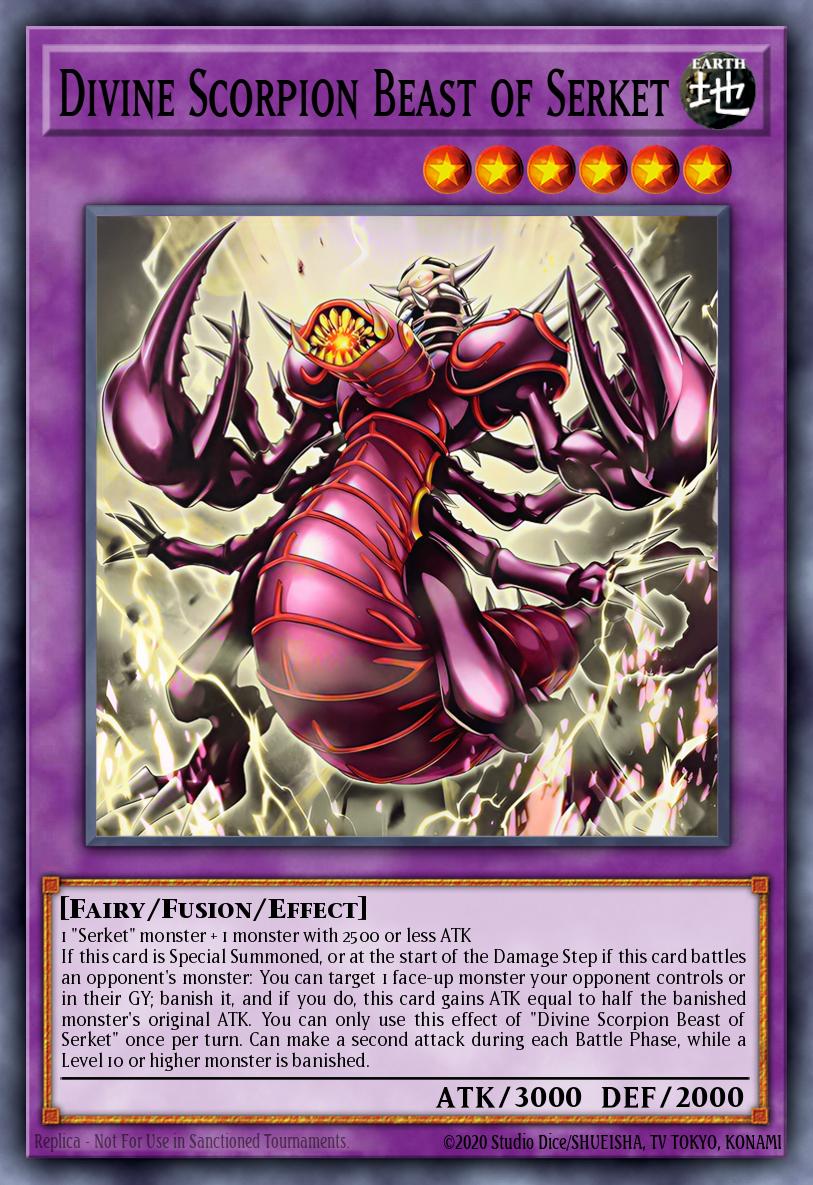 Divine Scorpion Beast of Serket MZTM-EN005