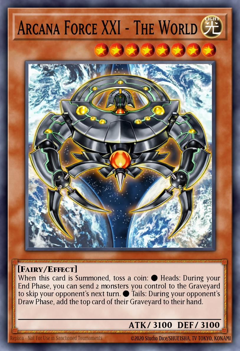 Arcana Force XXI - The World LODT-EN016