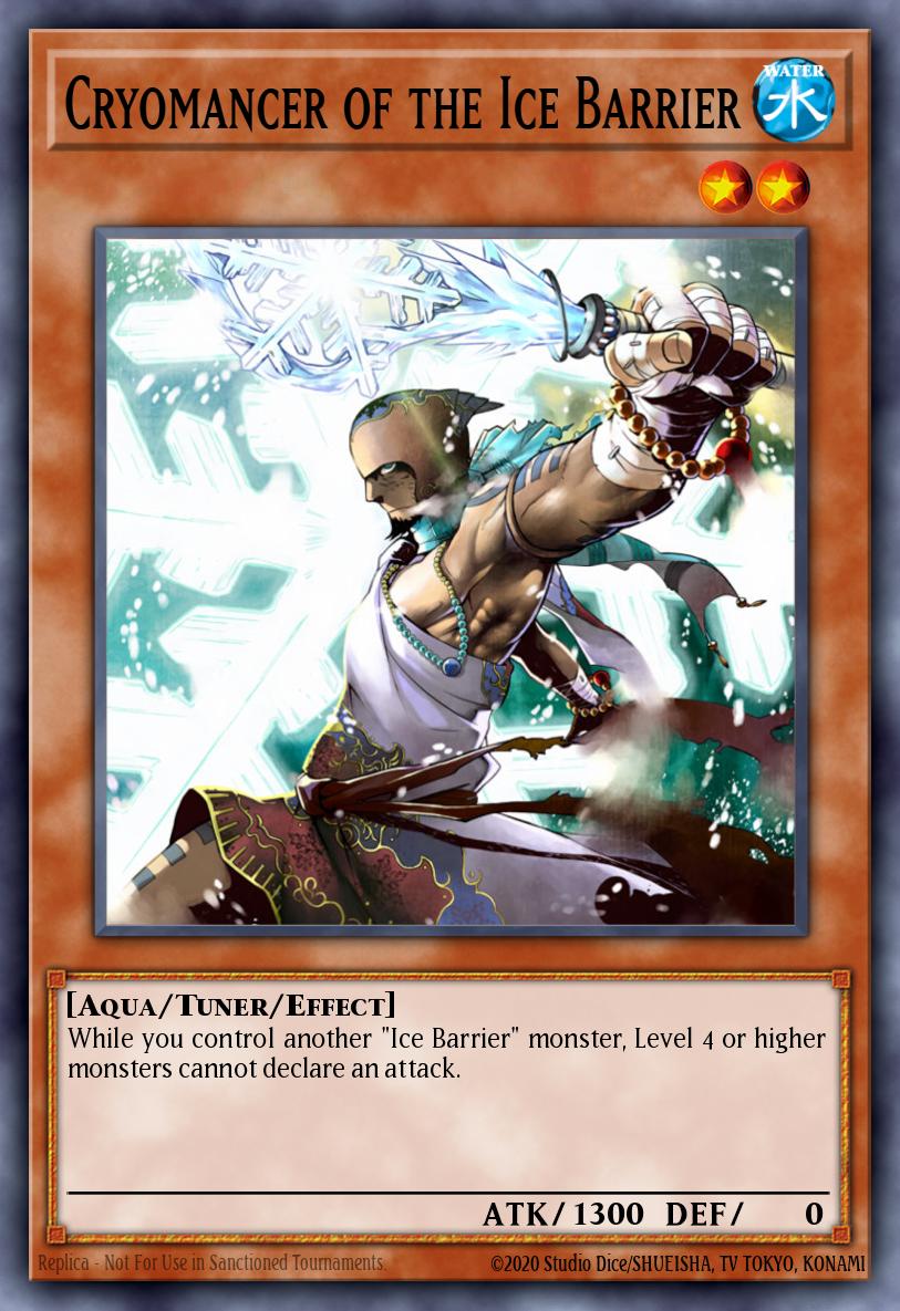 Cryomancer of the Ice Barrier DT01-EN012