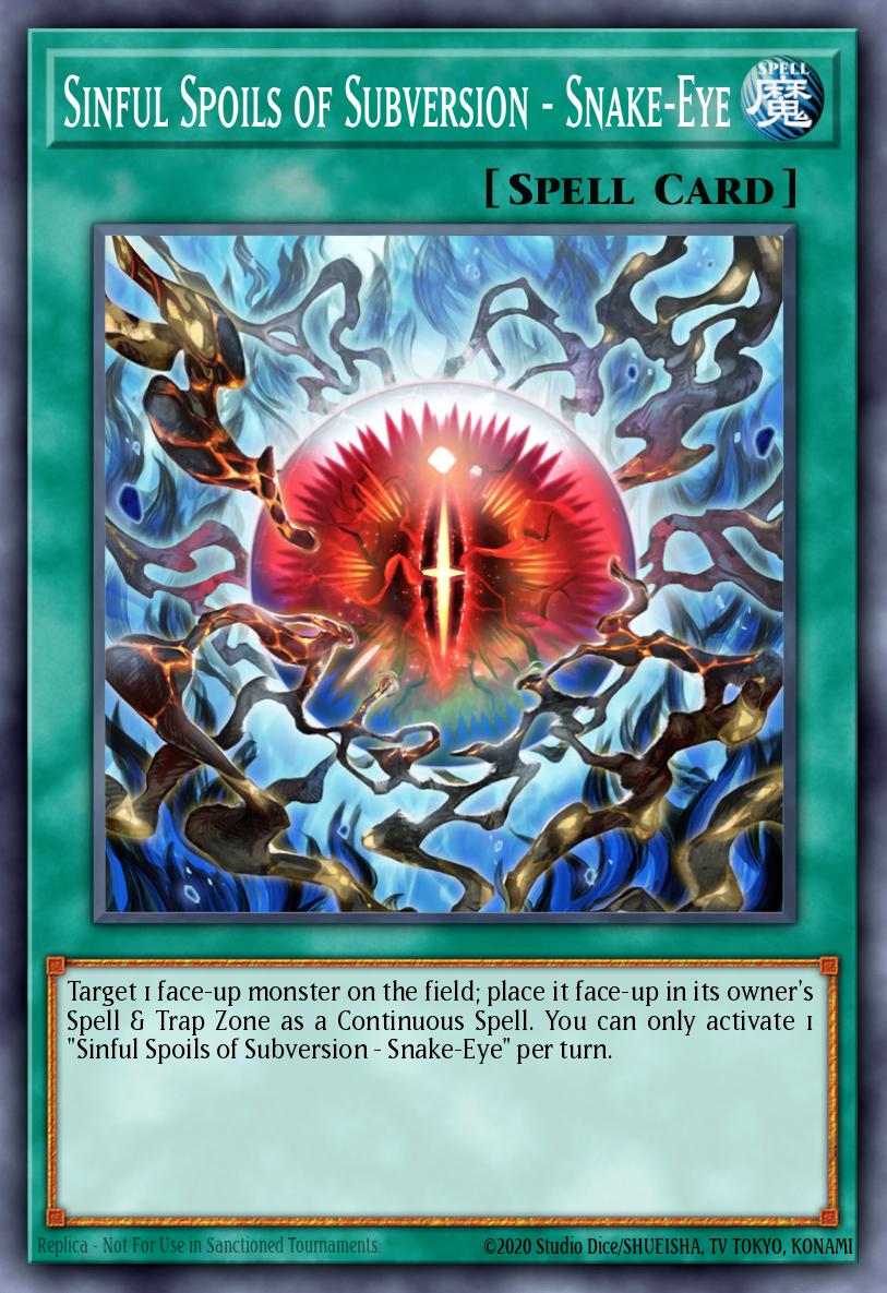 Sinful Spoils of Subversion - Snake-Eye MP24-EN104