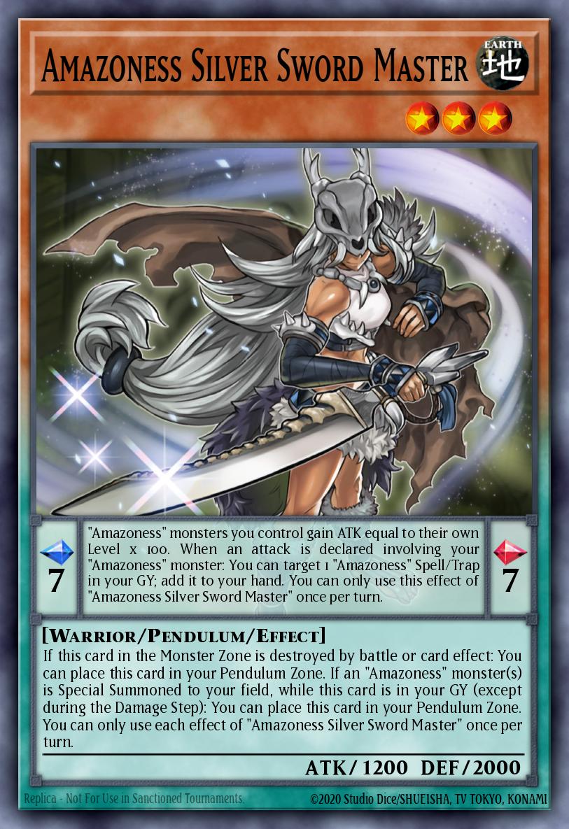 Amazoness Silver Sword Master MP23-EN220