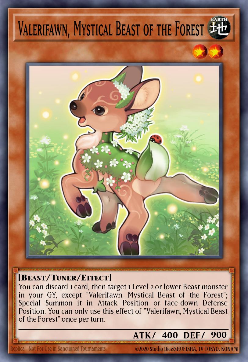 Valerifawn, Mystical Beast of the Forest BLAR-EN068