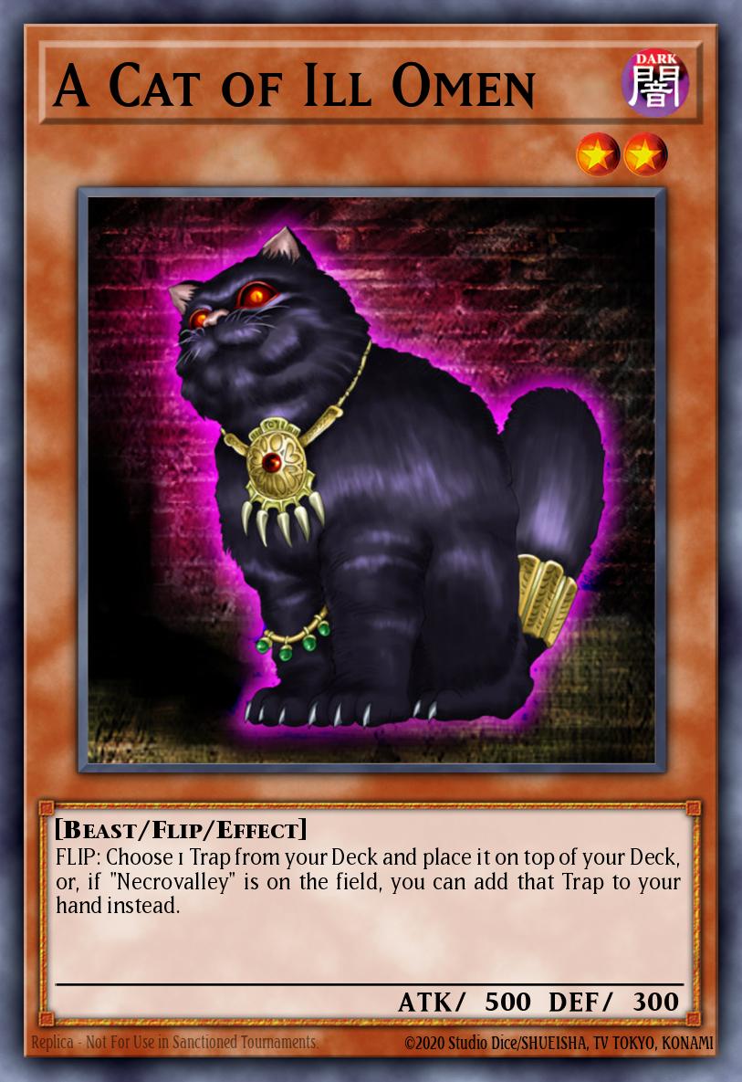 A Cat of Ill Omen DR1-EN018