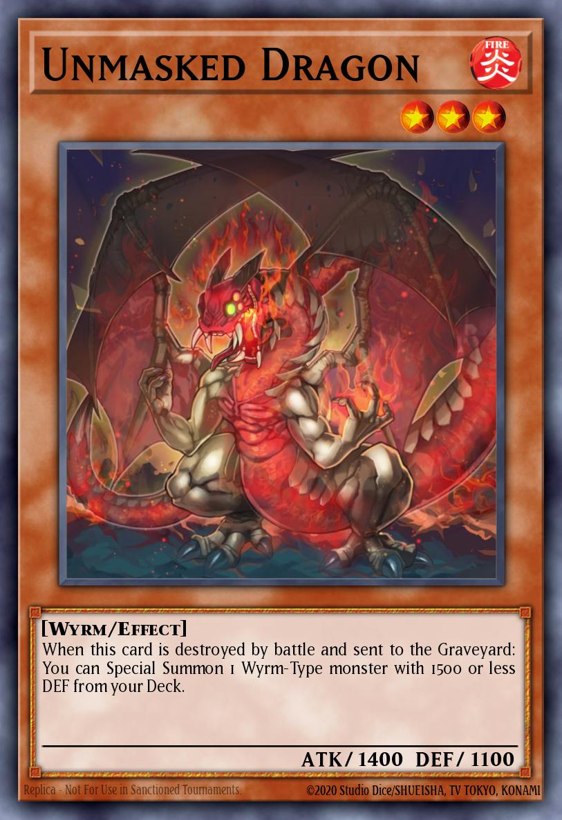 Unmasked Dragon EGO1-EN016