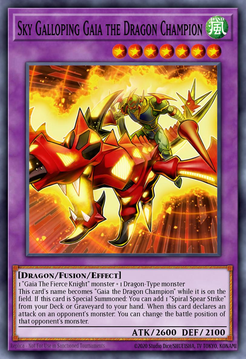 Sky Galloping Gaia the Dragon Champion MIL1-EN010