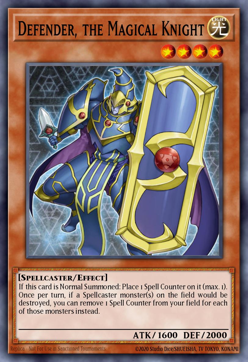 Defender, the Magical Knight BP03-EN054