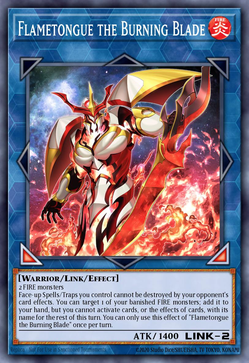 Flametongue the Burning Blade BLZD-EN099