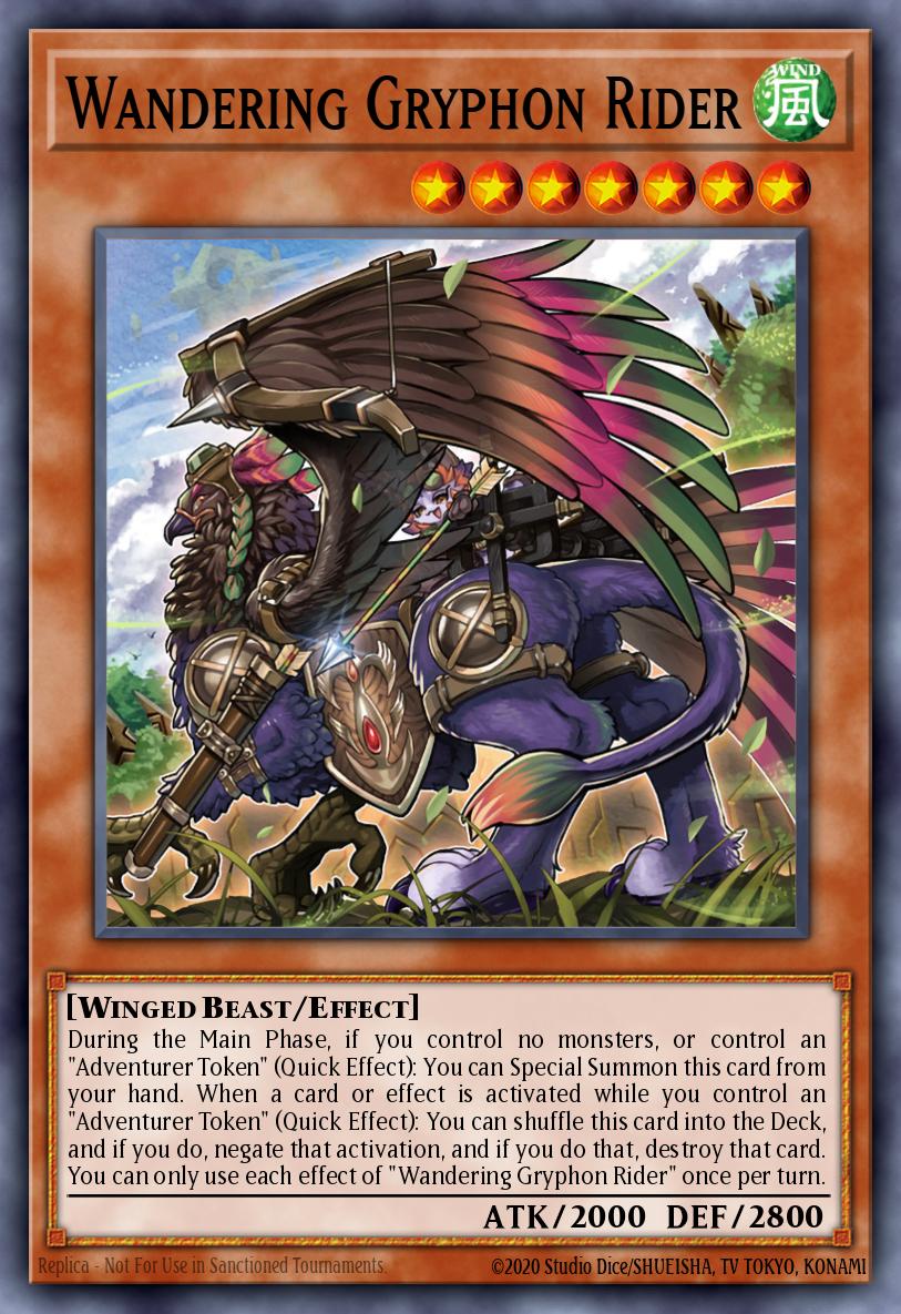 Wandering Gryphon Rider MP23-EN267