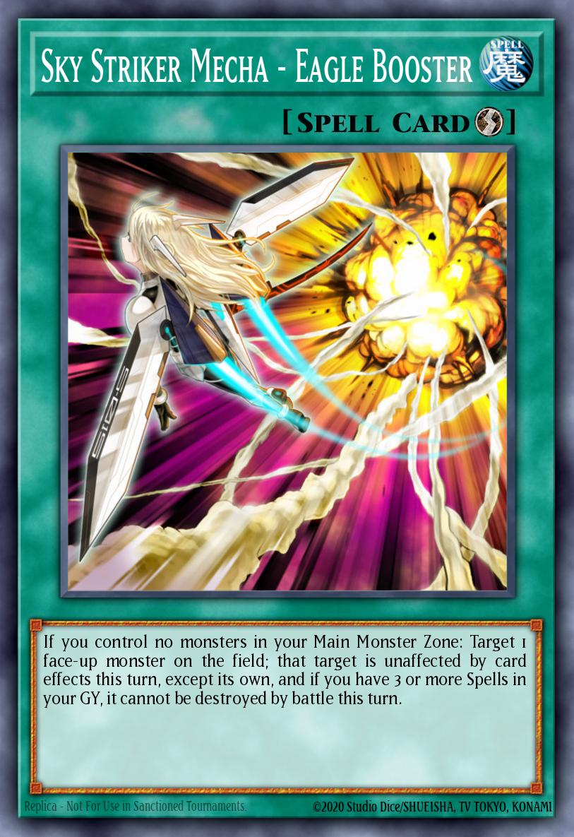 Sky Striker Mecha - Eagle Booster MP19-EN265