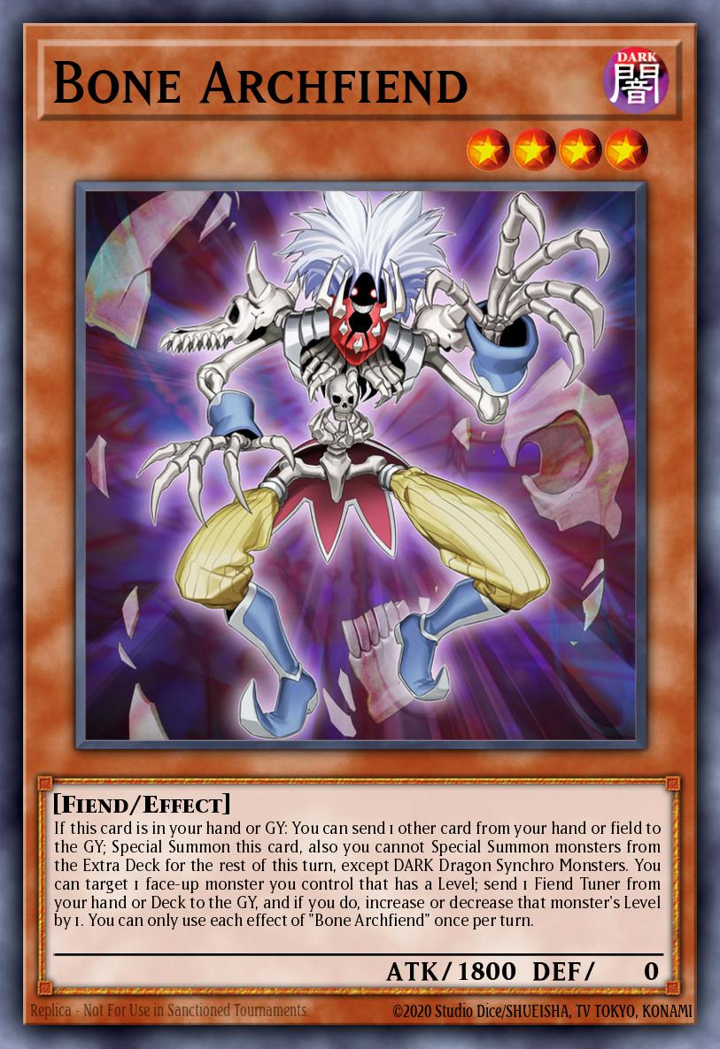 Bone Archfiend SDCK-EN003