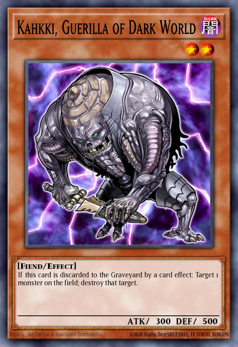 Kahkki, Guerilla of Dark World SDGU-EN007