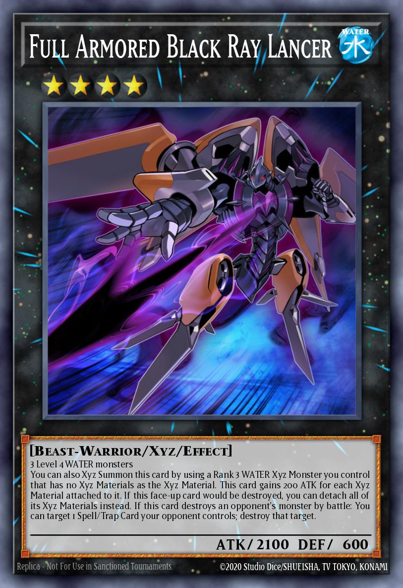 Full Armored Black Ray Lancer DUSA-EN008
