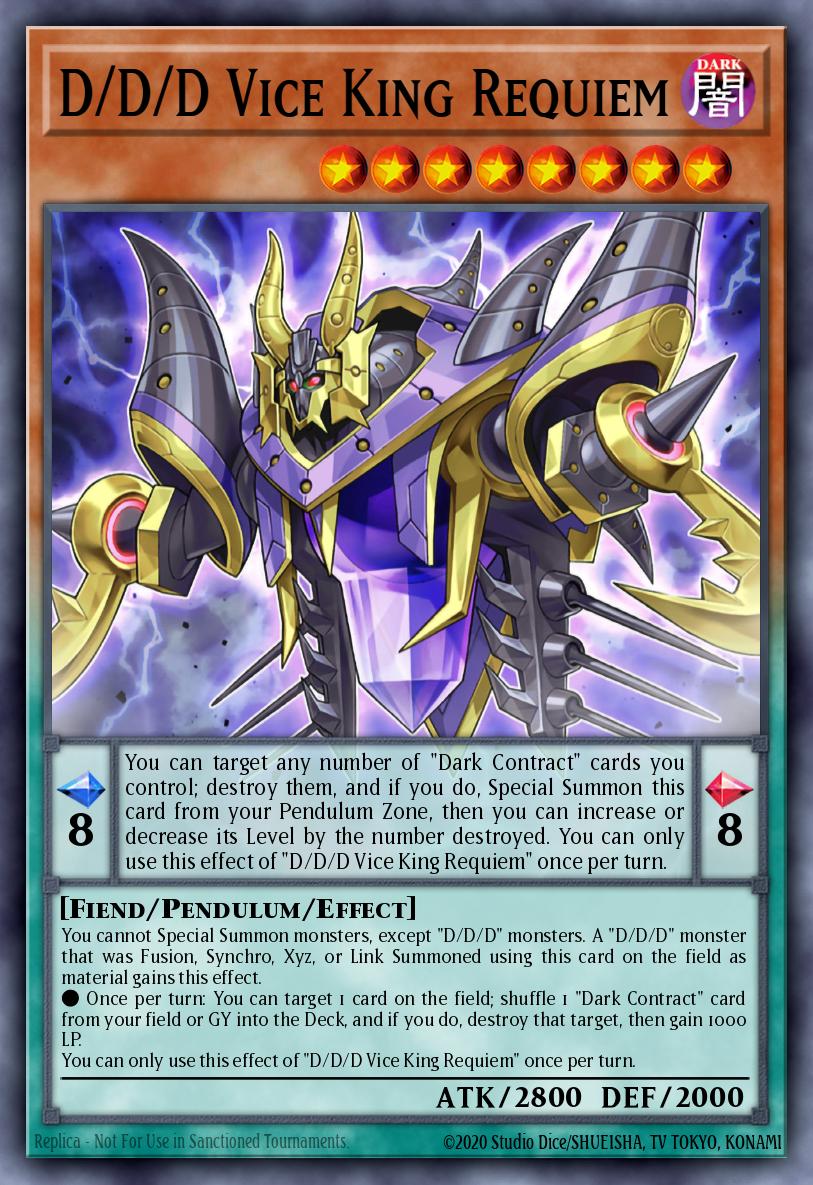 D/D/D Vice King Requiem GFP2-EN002