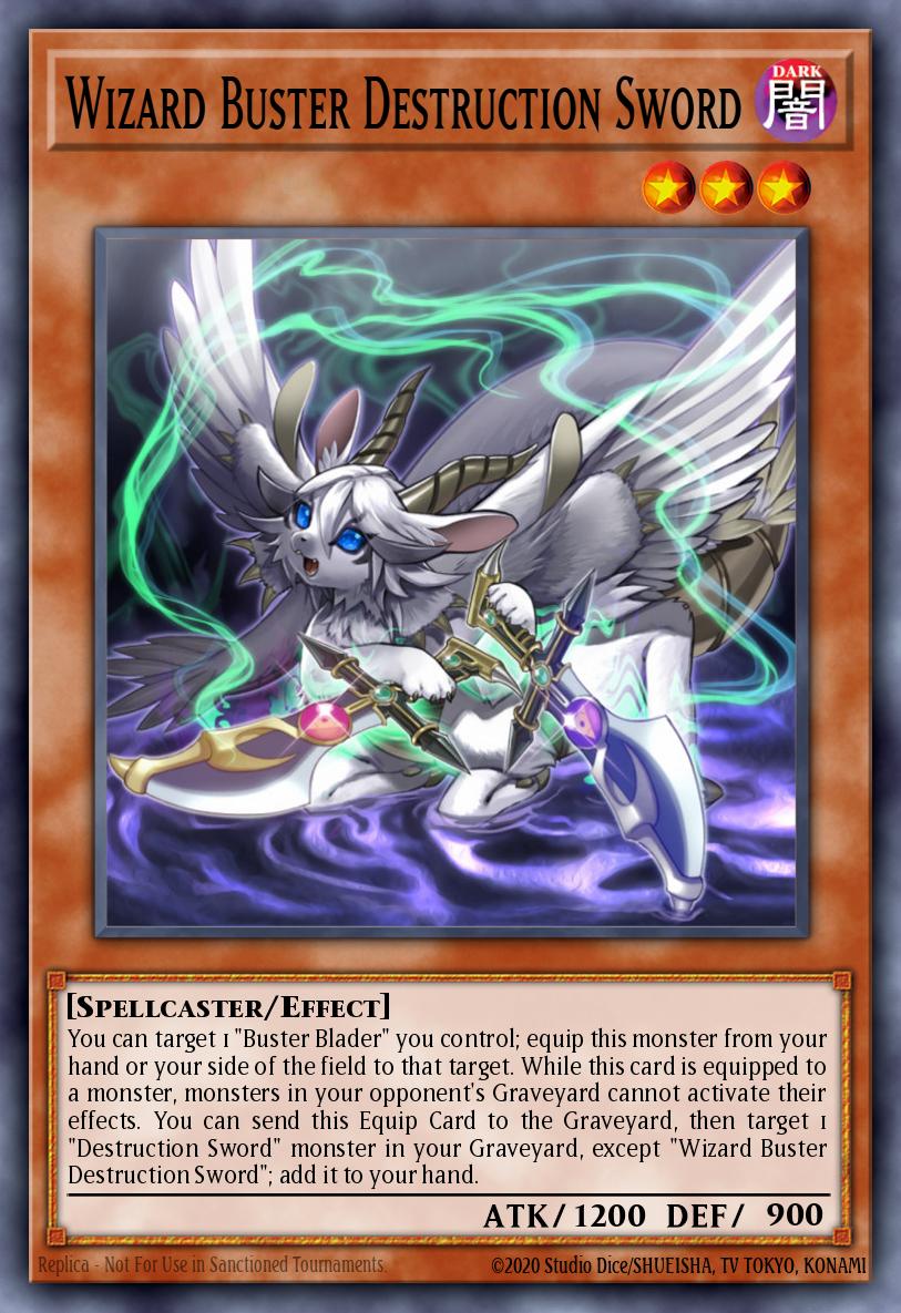 Wizard Buster Destruction Sword MP16-EN191